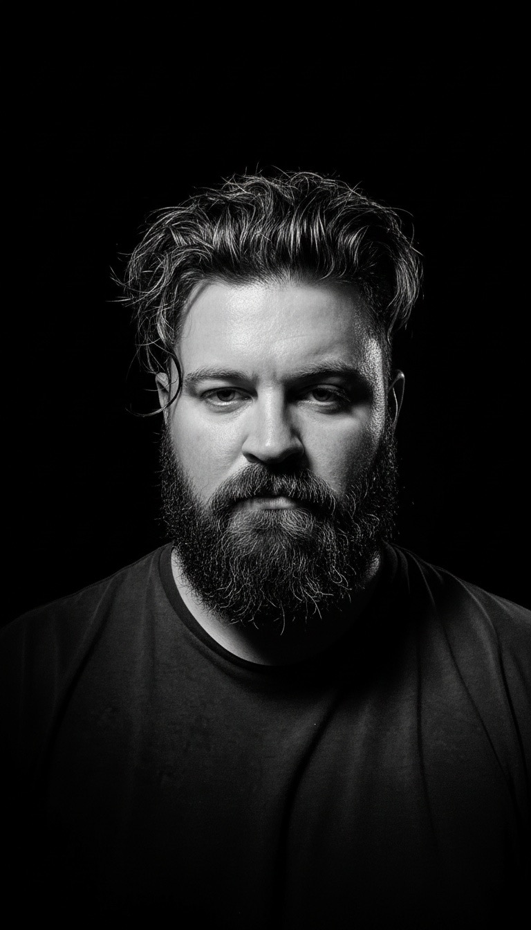 Kalus studio portrait