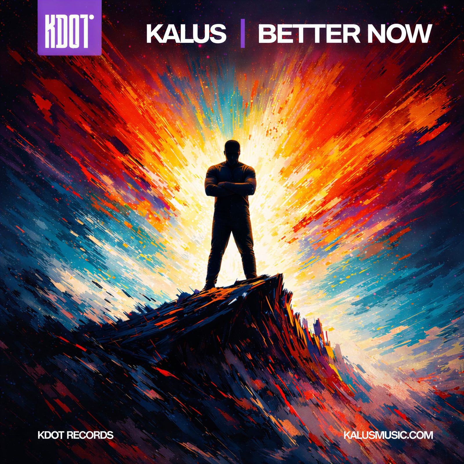 Better Now single artwork, Kalus on KDOT Records